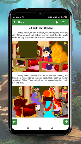English kids story with audio - Image screenshot of android app