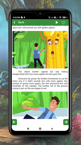 English kids story with audio - Image screenshot of android app