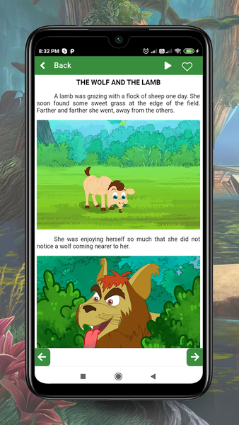 English kids story with audio - Image screenshot of android app