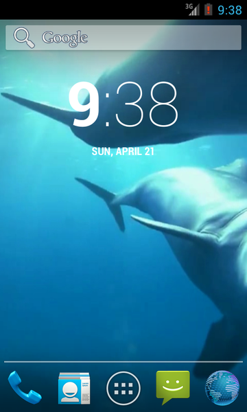 Video Wallpapers: Amazing Dolphins HD - Image screenshot of android app