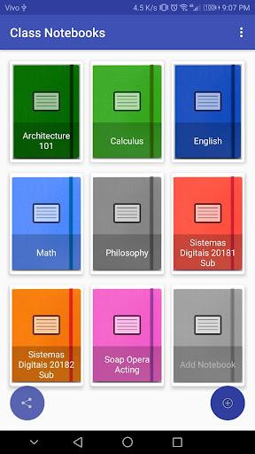 Class Notebooks - عکس برنامه موبایلی اندروید