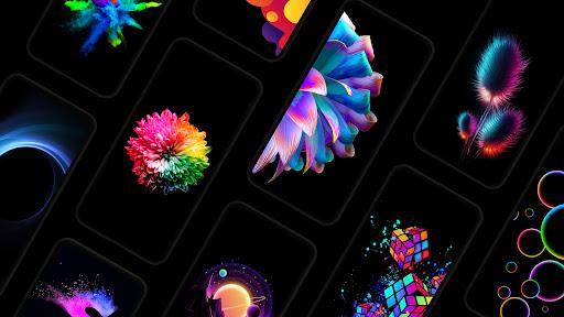 AMOLED Wallpapers 4K (OLED) - Image screenshot of android app