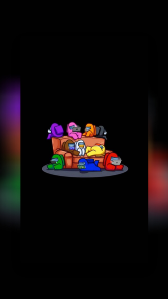 AmongLock: AmongUs Lock Screen - عکس برنامه موبایلی اندروید