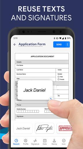 Fill and Sign Easy PDF Editor - Image screenshot of android app