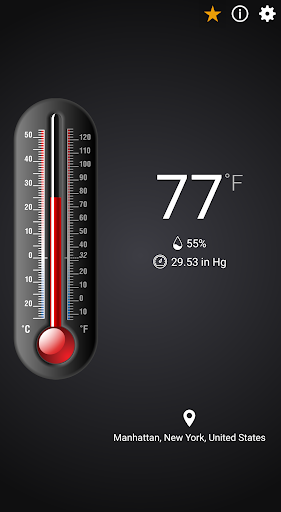 Thermometer++ - Image screenshot of android app