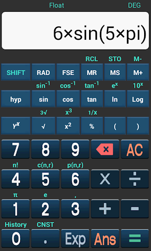 Math Calculator - عکس برنامه موبایلی اندروید