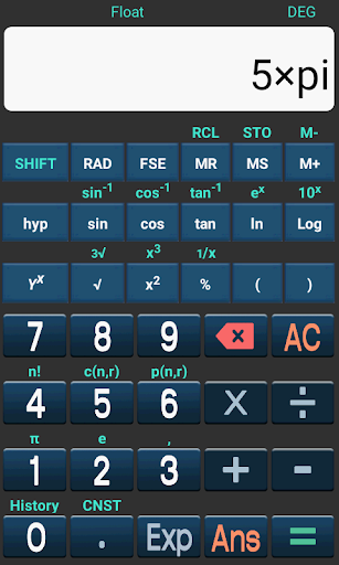 Math Calculator - عکس برنامه موبایلی اندروید