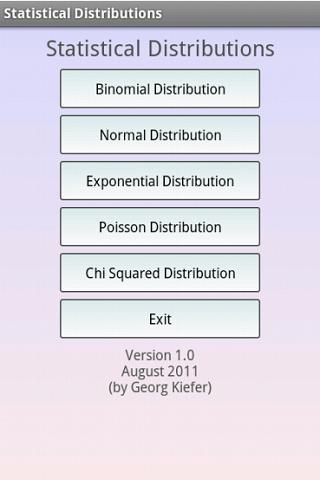 Statistics Calculator - Image screenshot of android app