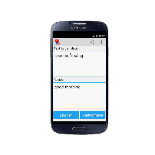 Vietnamese English Translator - Image screenshot of android app