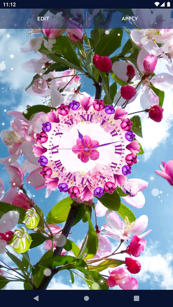 Flower Clocks Wallpapers - عکس برنامه موبایلی اندروید