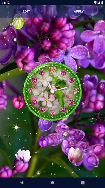 Flower Clocks Wallpapers - عکس برنامه موبایلی اندروید