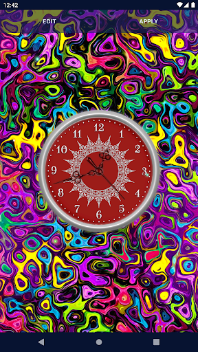HD Clock Beautiful Wallpaper - عکس برنامه موبایلی اندروید