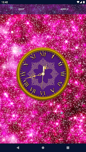 HD Clock Beautiful Wallpaper - عکس برنامه موبایلی اندروید