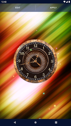 HD Clock Beautiful Wallpaper - عکس برنامه موبایلی اندروید