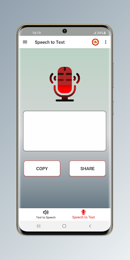 Text To Voice & Speech Texter - Image screenshot of android app