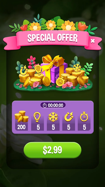 Blossom Garden: Tile Match - Gameplay image of android game