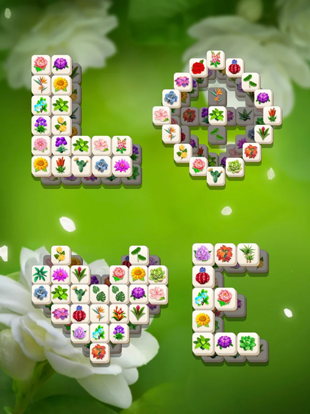 Blossom Garden: Tile Match - Gameplay image of android game