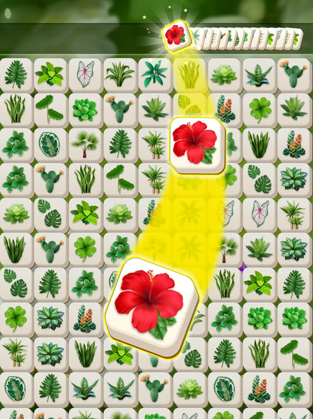 Blossom Garden: Tile Match - Gameplay image of android game