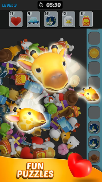 Triple Find - Match Triple 3D - Gameplay image of android game