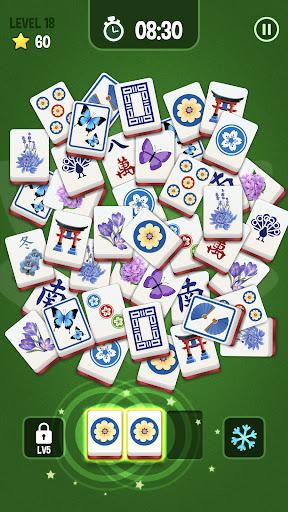 Mahjong 3D Matching Puzzle - Gameplay image of android game
