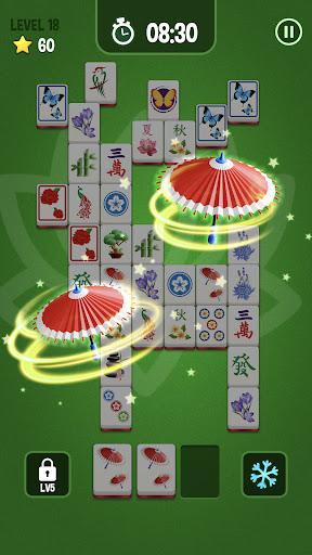 Mahjong 3D Matching Puzzle - Gameplay image of android game