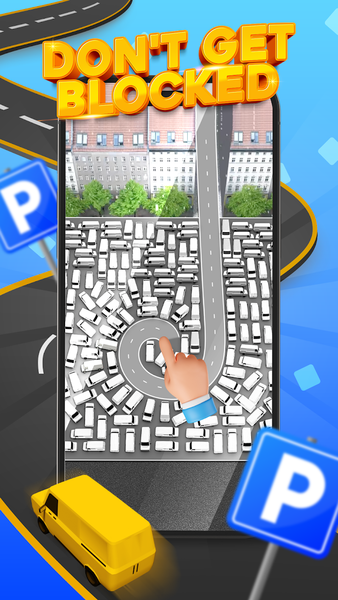 Parking Master 3D: Traffic Jam - Gameplay image of android game