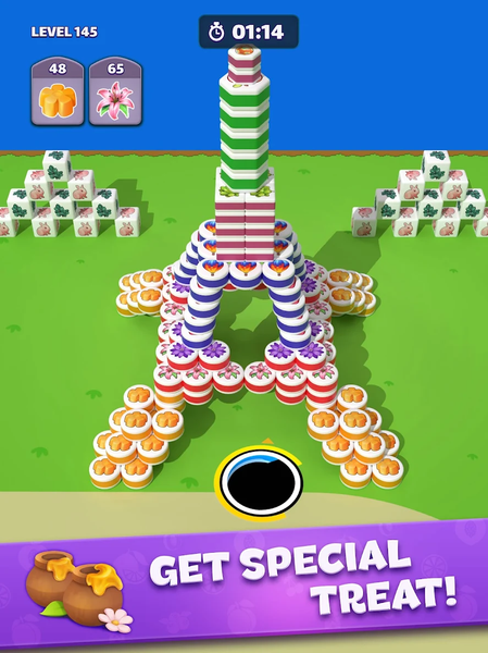 Tiles in Hole: Black Hole - عکس بازی موبایلی اندروید