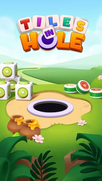 Tiles in Hole: Black Hole - عکس بازی موبایلی اندروید
