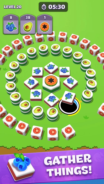 Tiles in Hole: Black Hole - عکس بازی موبایلی اندروید
