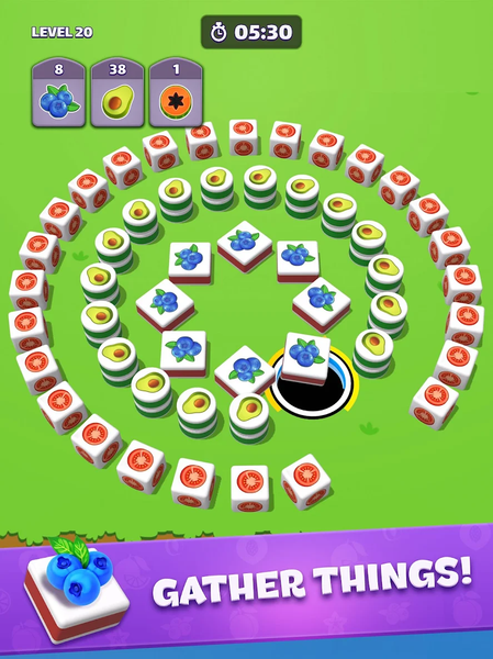 Tiles in Hole: Black Hole - عکس بازی موبایلی اندروید