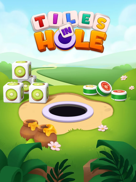 Tiles in Hole: Black Hole - عکس بازی موبایلی اندروید