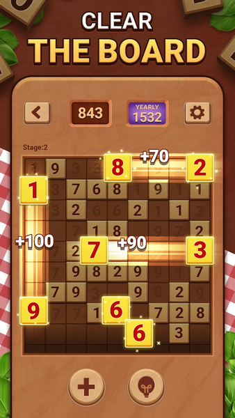 Woodber - Classic Number Game - عکس بازی موبایلی اندروید