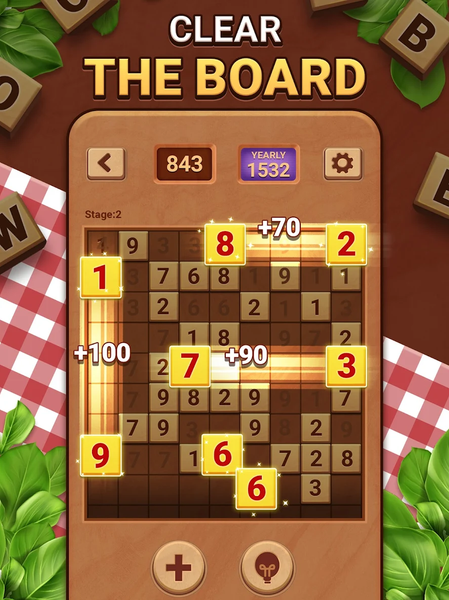Woodber - Classic Number Game - عکس بازی موبایلی اندروید