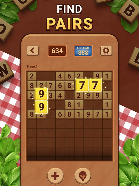 Woodber - Classic Number Game - عکس بازی موبایلی اندروید