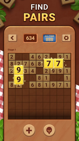 Woodber - Classic Number Game - عکس بازی موبایلی اندروید
