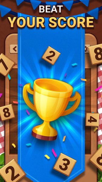 Woodber - Classic Number Game - عکس بازی موبایلی اندروید