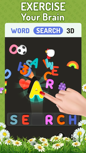Word Search 3D - Word Collect - عکس بازی موبایلی اندروید