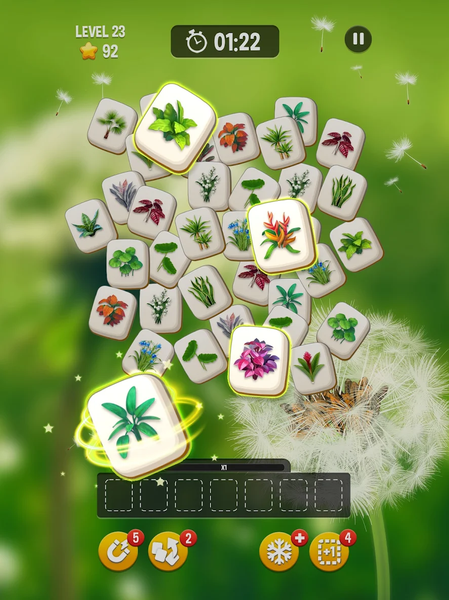 Flower Match: Blossom Tile - Gameplay image of android game