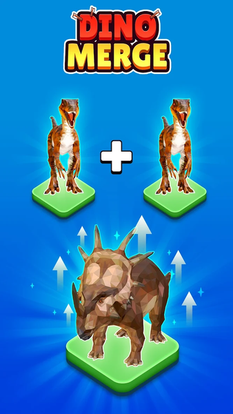 Dino Merge: Dinosaur Master - عکس بازی موبایلی اندروید