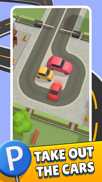 Car Parking 3D - Car Out - Gameplay image of android game