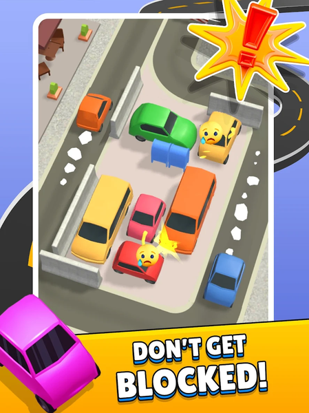 Car Parking 3D - Car Out - Gameplay image of android game