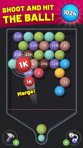 Shoot Number Ball 3D - Gameplay image of android game