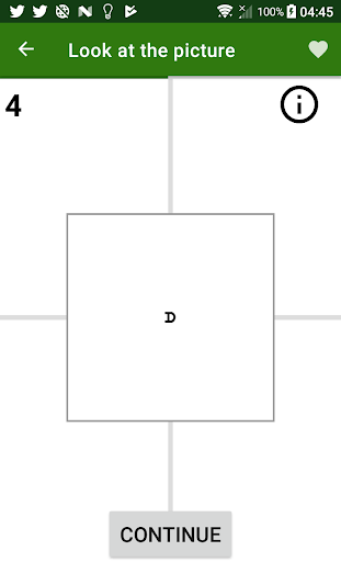 Eye exam - Image screenshot of android app
