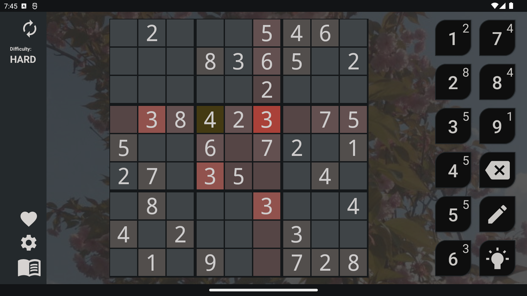 Sudoku Premium - Gameplay image of android game