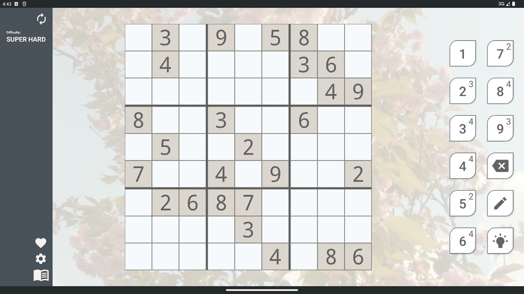 Sudoku Premium - Gameplay image of android game