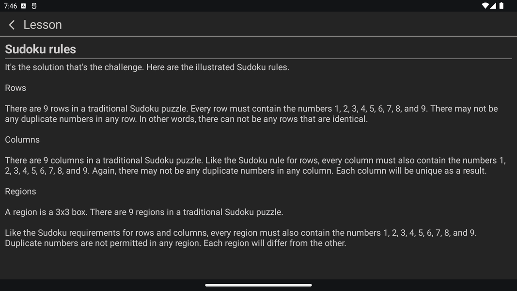 Sudoku Premium - Gameplay image of android game