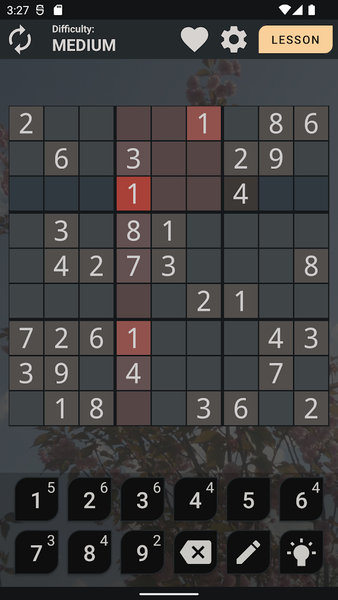 Sudoku Premium - Gameplay image of android game