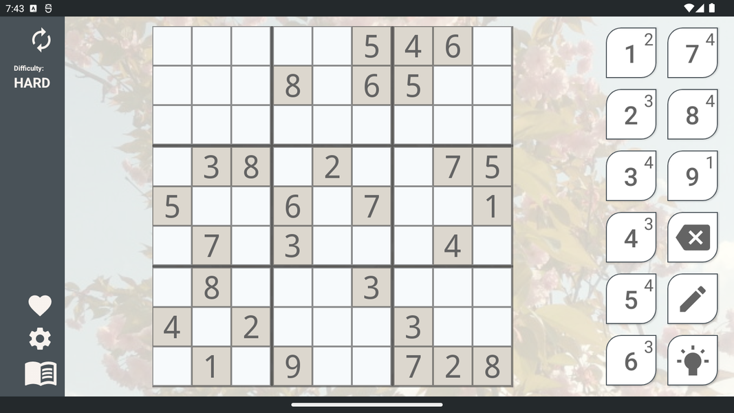 Sudoku Premium - Gameplay image of android game