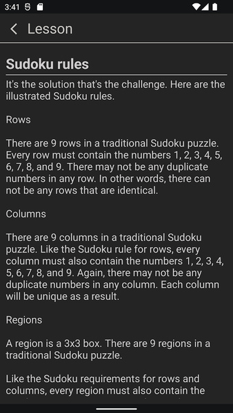 Sudoku Premium - Gameplay image of android game