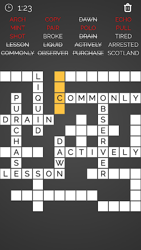Crossword : Word Fill - Gameplay image of android game